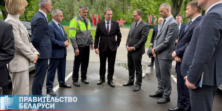 Александр Турчин прибыл с рабочей поездкой в Гомельскую область