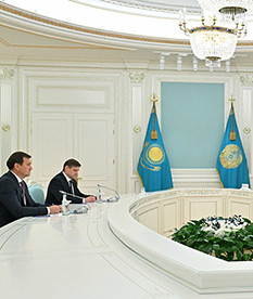 Министр иностранных дел Беларуси провел переговоры с президентом Казахстана в Астане