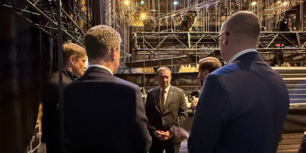 Премьер-министр посетил Белтелерадиокомпанию и киностудию «Беларусьфильм»