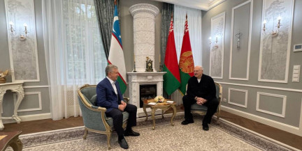 Лукашенко и Мирзиёев проводят встречу в Минске