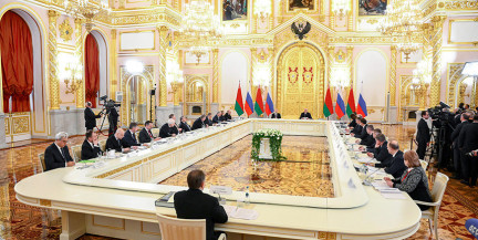 Лукашенко: Задан курс на новый этап интеграции Беларуси и России