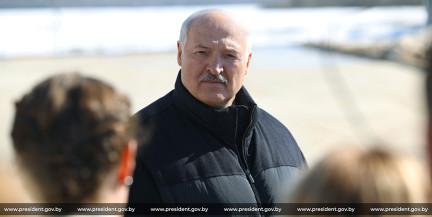 Президент 13 марта ознакомился с работой племзавода в Дрибинском районе Могилевской области. Репортаж ОНТ