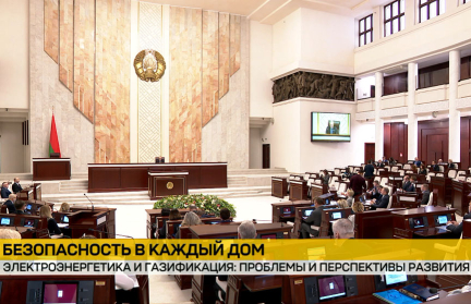 Проблемы электроэнергетики и газификации обсудили в Палате представителей