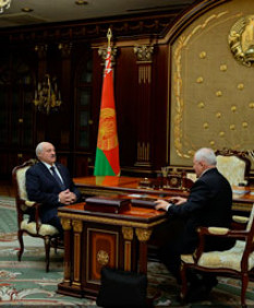 Александр Лукашенко обсудил с Виктором Шейманом развитие реального сектора и экспансию в Африку