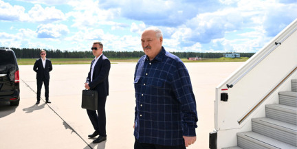 Лукашенко и Путин начали переговоры на Валдае