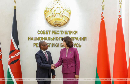 Наталья Кочанова провела встречу со спикером Сената Кении Амазоном Джеффа Кинги