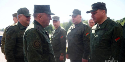 Хренин возглавил ежегодный сбор «Военная безопасность и оборона государства» в Лидском районе
