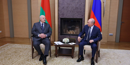 Александр Лукашенко и Владимир Путин проводят переговоры по вопросам союзной повестки