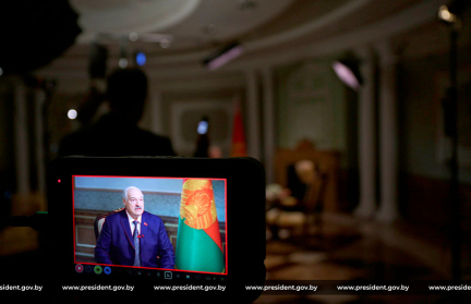 А. Лукашенко дал интервью одному из крупнейших телеканалов США