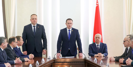 Турчин представил нового вице-премьера коллективу Аппарата Совмина