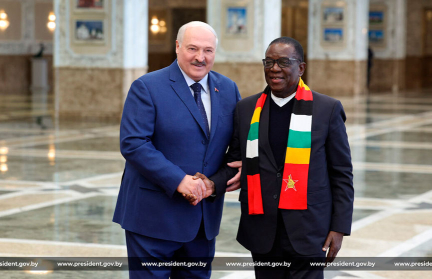 Александр Лукашенко провел переговоры с президентом Зимбабве Эммерсоном Мнангагвой