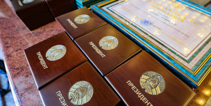 10 сотрудников органов внутренних дел удостоили госнаград в канун Дня милиции