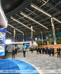 Лукашенко посетил выставку цифровых достижений стран ЕАЭС в Астане