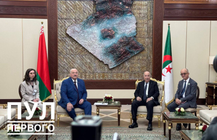 Встреча Президента Беларуси и Президента Алжира прошла во дворце «Эль‑Мурадия»