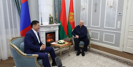 Лукашенко предложил Президенту Монголии начать активное сотрудничество с двух-трех ключевых проектов