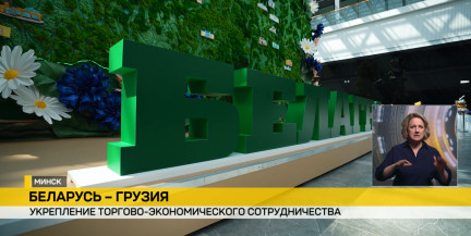 Товарооборот между Минском и Тбилиси вырос более чем на 160 % за первый квартал