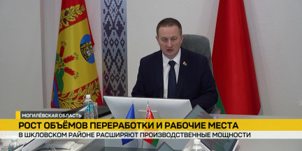 Турчин и Назаров посетили Шкловский район: курс на создание образцовой территории