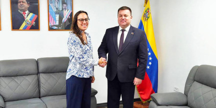 Беларусь и Венесуэла укрепляют связи: посол Деревинский встретился с замминистром МИД Венесуэлы