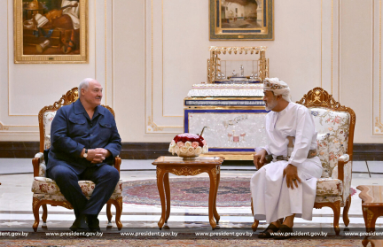 А. Лукашенко провел переговоры с Султаном Омана. Подробности встречи