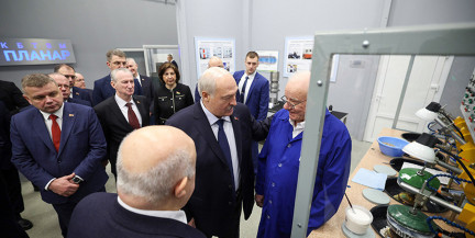 Лукашенко: Размеры государства определяются не площадью, а технологиями и интеллектом