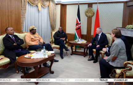 Парламентская делегация из Кении прибывает в Беларусь