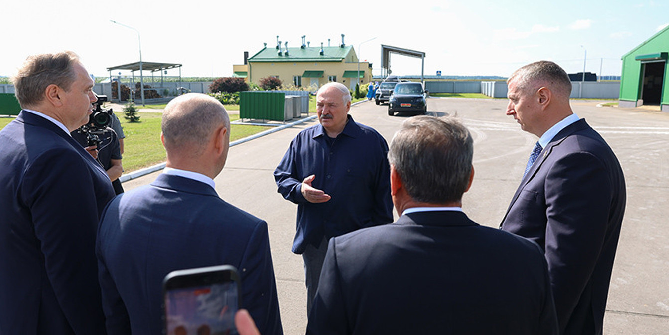 Александр Лукашенко и Александр Рогожник