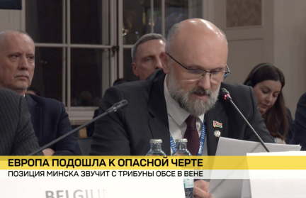 Замминистра иностранных дел Беларуси с трибуны ОБСЕ в Вене назвал причины кризиса региональной безопасности