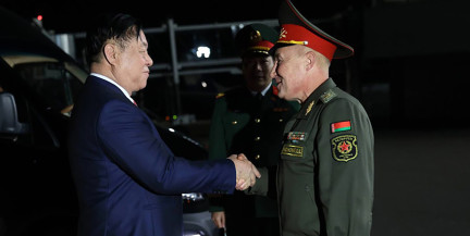 Военная делегация Вьетнама прибыла в Беларусь с официальным визитом