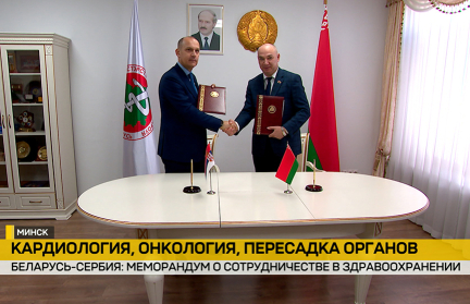 Кардиология, онкология, трансплантация: Беларусь и Сербия укрепляют связи в здравоохранении