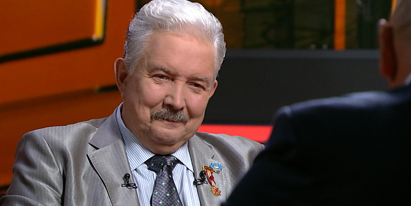 Российский политик Сергей Бабурин в эфире ОНТ