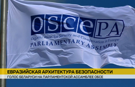 Минск призвал к формированию новой евразийской архитектуры безопасности на парламентской ассамблее ОБСЕ в Стамбуле