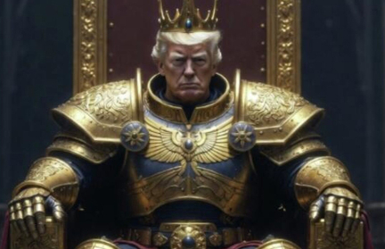 Трамп опубликовал свое ИИ-изображение на троне