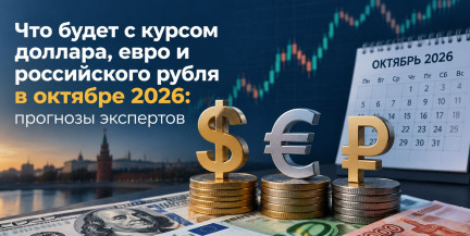 Что будет с курсом доллара, евро и российского рубля в октябре 2026: прогнозы экспертов