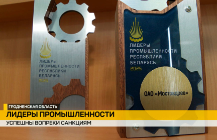 Предприятия Гродненской области признаны лидерами промышленной отрасли