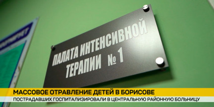 В Борисове произошло массовое отравление детей из детсада: 27 госпитализированы