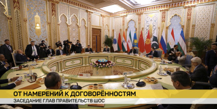 Главы правительств стран Шанхайской организации сотрудничества встретились в Душанбе