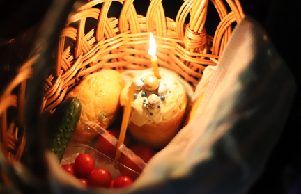 Фотофакт: Гомельчане встретили Пасху. Посмотрели, как это было