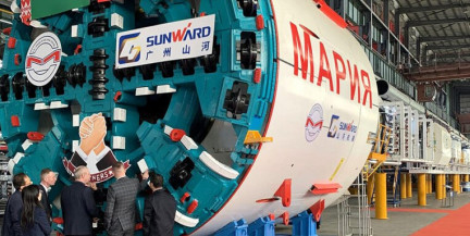 «Алесе» в метро будет помогать «Мария». В Минск доставят новый тоннелепроходческий комплекс