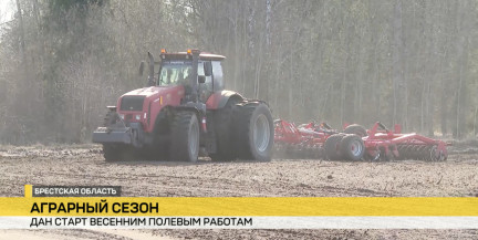 Белорусские аграрии приступили к посевной. Репортаж с полей