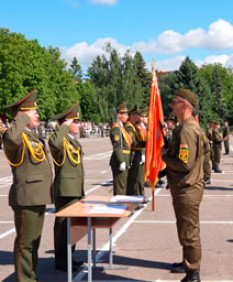 Принятие воинской присяги проходит по всей Беларуси