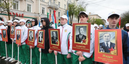 День Победы в Витебске: город празднует со всей Беларусью