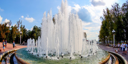 Сезон фонтанов стартовал в Минске