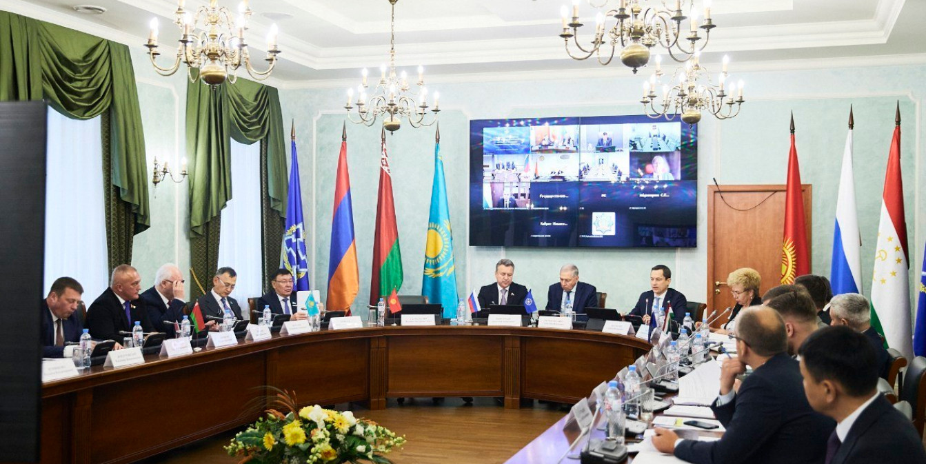 Заседание Постоянной комиссии Парламентской ассамблеи ОДКБ