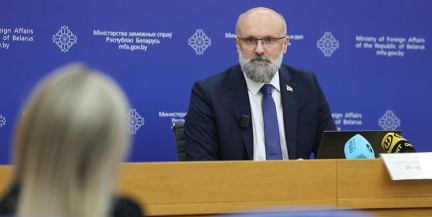 Последнее слово в вопросах войны и мира должно оставаться за людьми: что ответил замглавы МИД Беларуси на вопрос ОНТ об ИИ