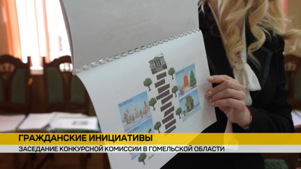 Более 120 проектов подали на конкурс гражданских инициатив в Гомельской области