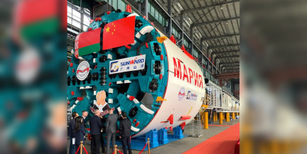 Китайский тоннелепроходческий комплекс «Мария» доставили в Минск – начало работ в апреле