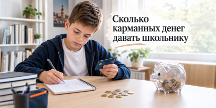 Сколько карманных денег давать школьнику: суммы по возрасту и советы экспертов
