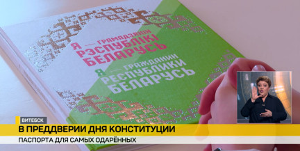 В преддверии Дня Конституции 14‑летним гражданам вручают первые паспорта