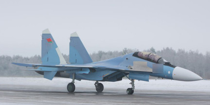 В Беларусь поступила новая партия истребителей Су-30СМ2