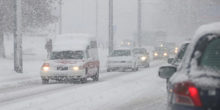 План «Погода» введен в Минске и ряде областей Беларуси из-за снегопада